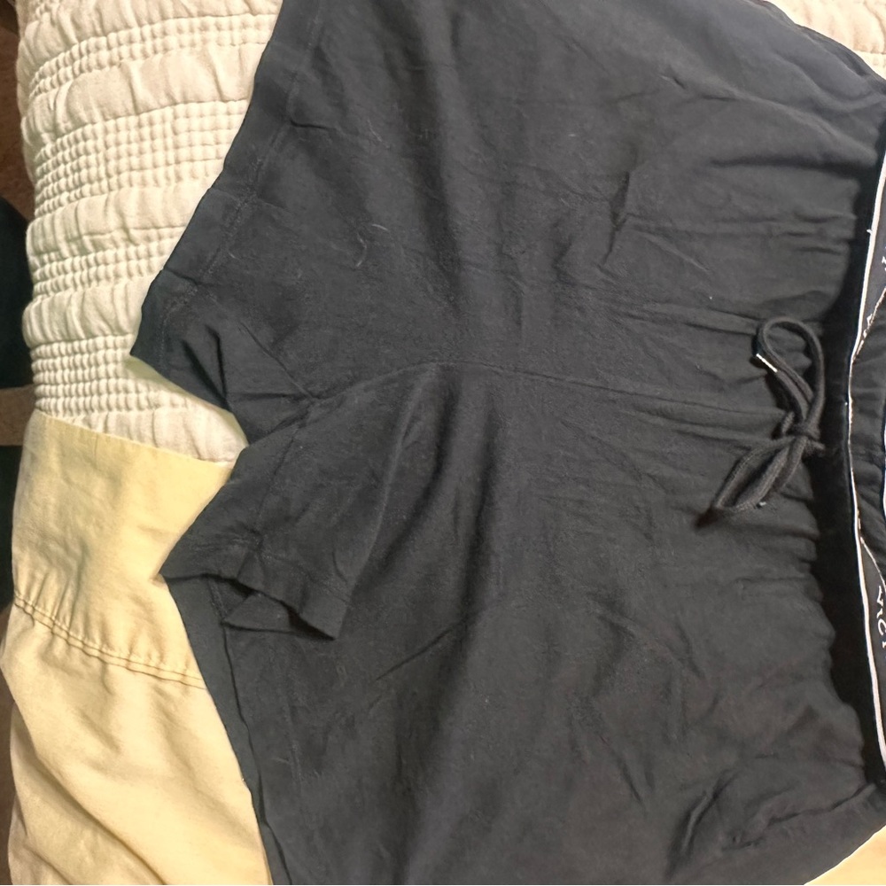 Black Drawstring Victoria secret Shorts with pockets! Size medium